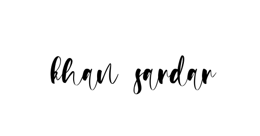Khan-sardar signature