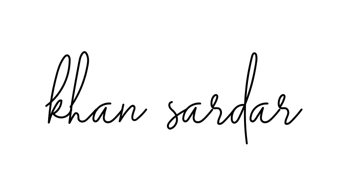 Khan-sardar signature