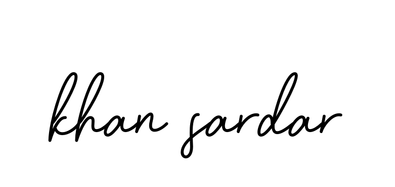 Khan-sardar signature