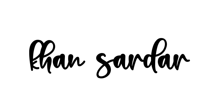 Khan-sardar signature
