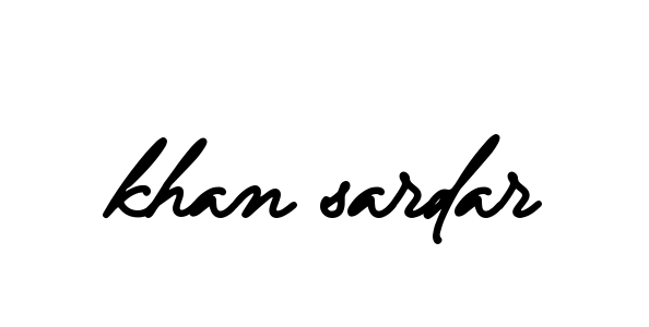 Khan-sardar signature