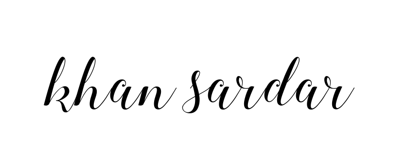 Khan-sardar signature