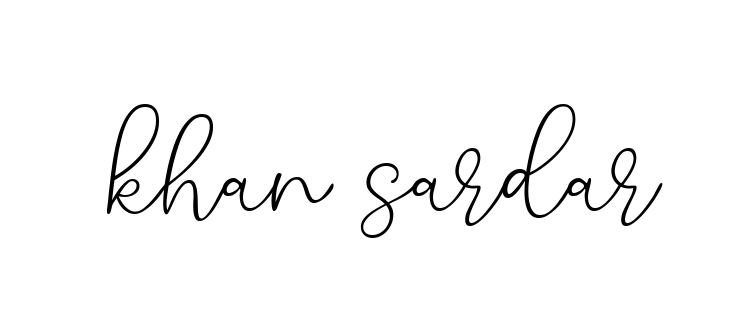 Khan-sardar signature