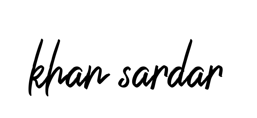 Khan-sardar signature