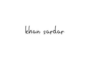 Khan-sardar signature