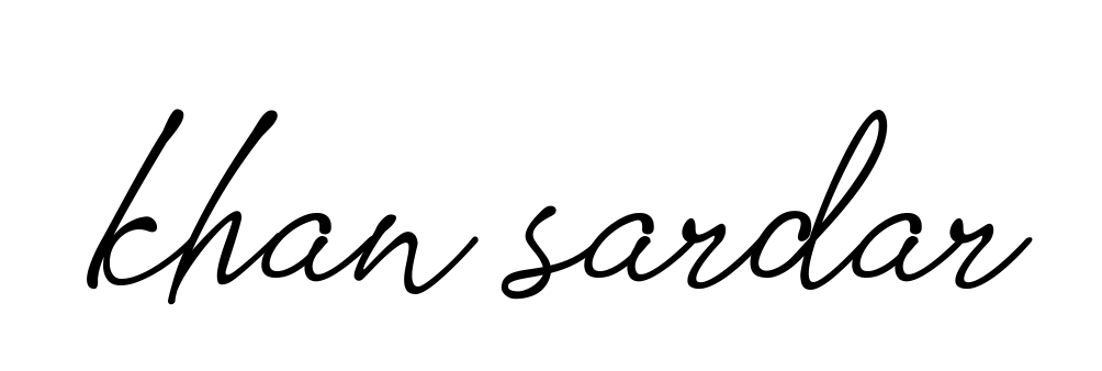 Khan-sardar signature