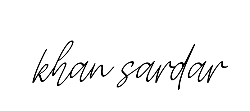 Khan-sardar signature