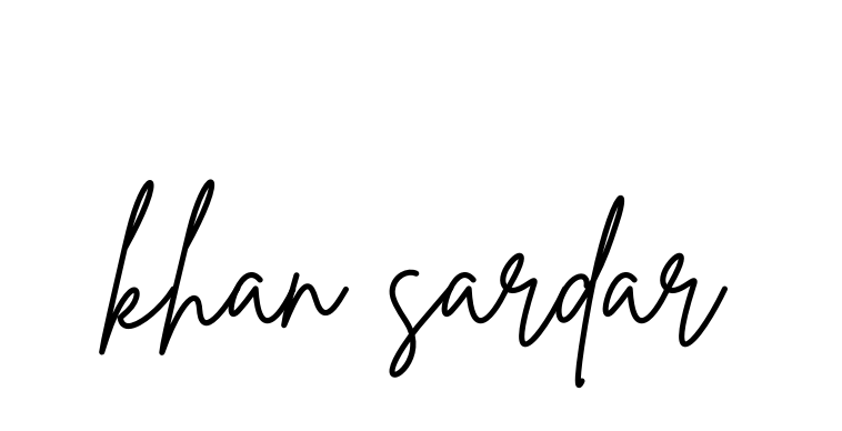 Khan-sardar signature