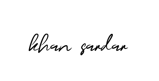 Khan-sardar signature