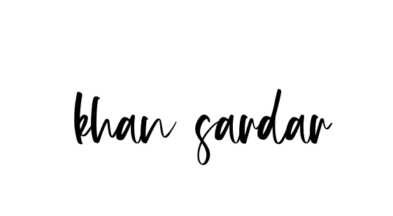 Khan-sardar signature