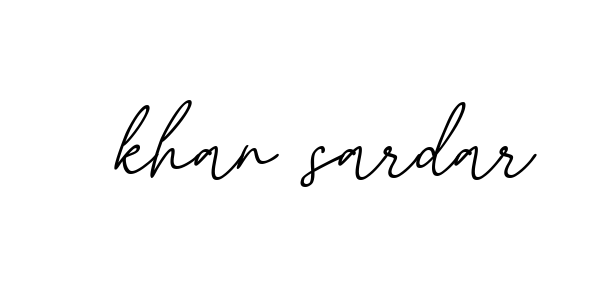 Khan-sardar signature