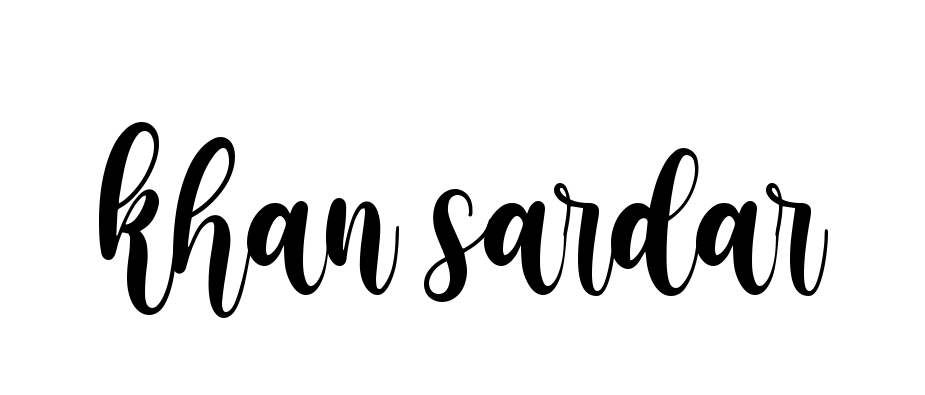 Khan-sardar signature