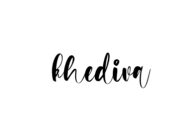 Khediva signature