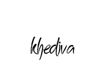 Khediva signature