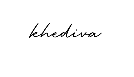 Khediva signature