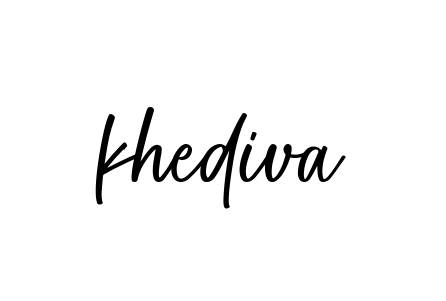 Khediva signature