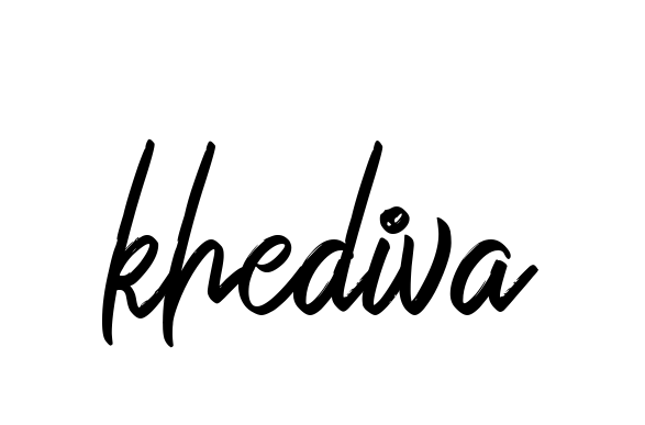 Khediva signature