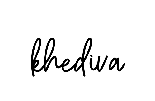 Khediva signature
