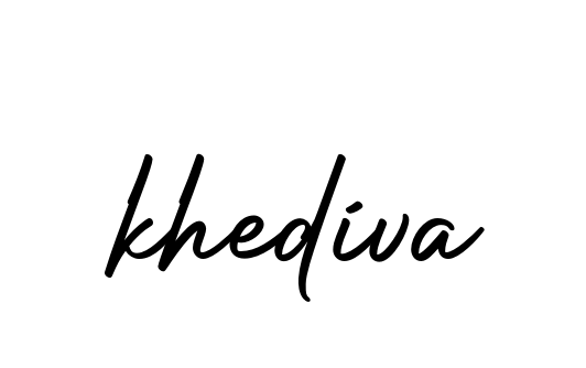 Khediva signature