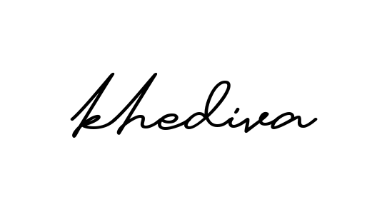 Khediva signature