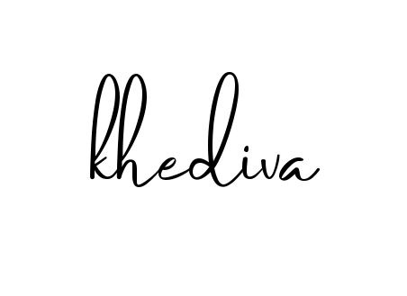 Khediva signature