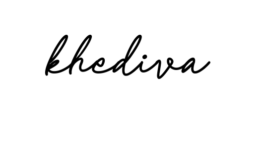 Khediva signature