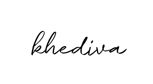 Khediva signature