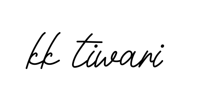 Kk-tiwari signature