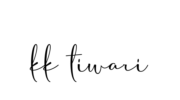 Kk-tiwari signature