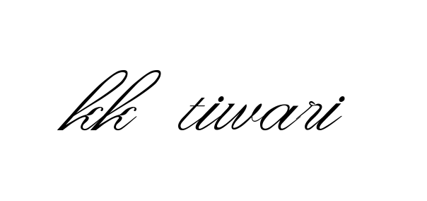 Kk-tiwari signature