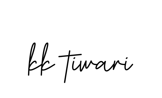 Kk-tiwari signature