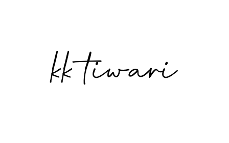 Kk-tiwari signature