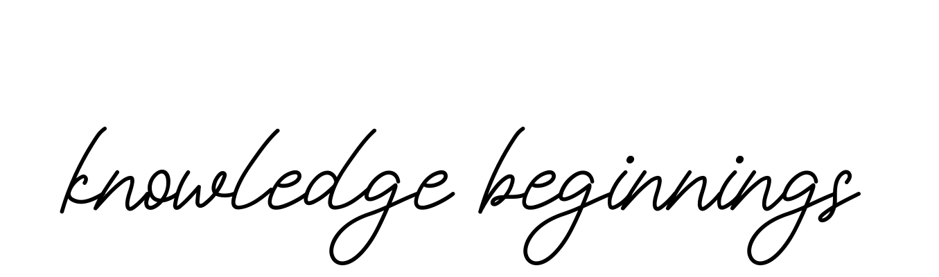 Knowledge-beginnings signature