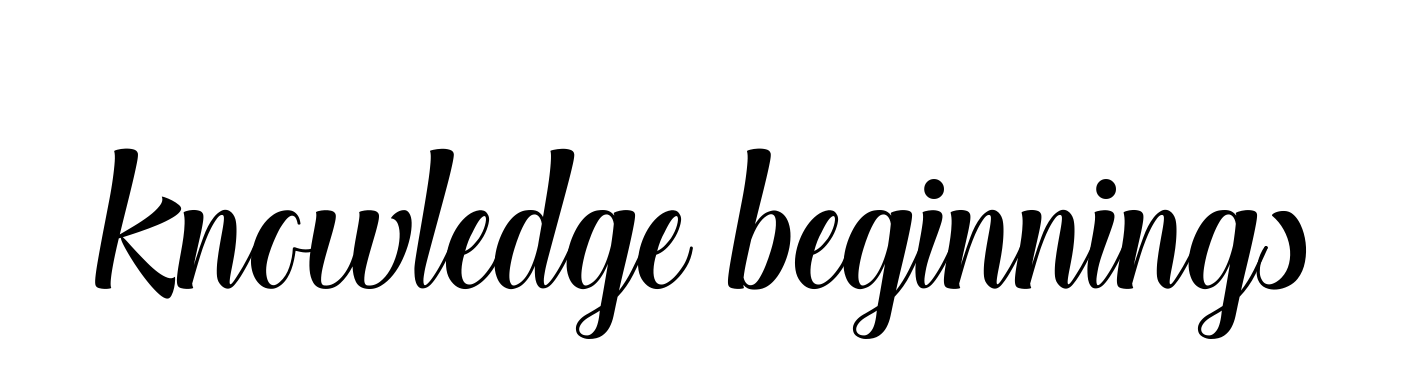 Knowledge-beginnings signature