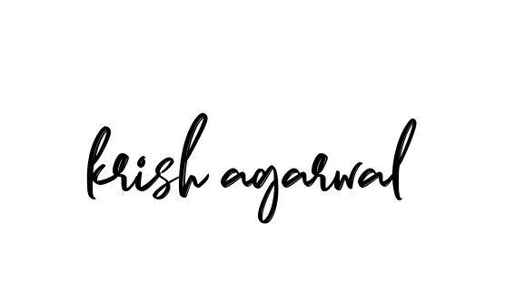 Handwritten Signature for Krish-agarwal- - Style 141 Online