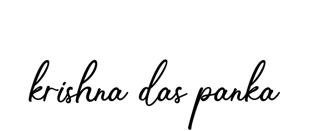 Krishna-das-panka signature