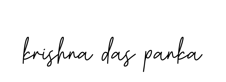 Krishna-das-panka signature