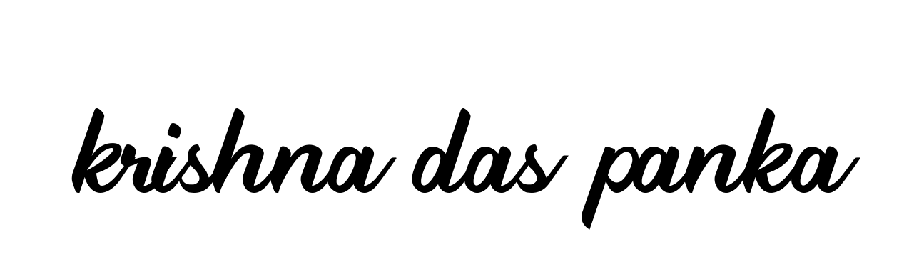 Krishna-das-panka signature