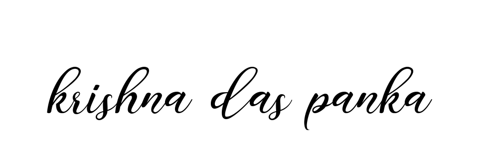Krishna-das-panka signature