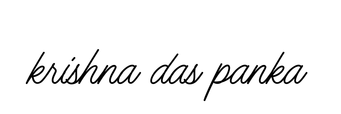 Krishna-das-panka signature