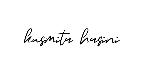 Kusmita-hasini signature