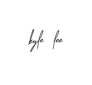 Handwritten Signature for Kyle-lee - Style 139 Online