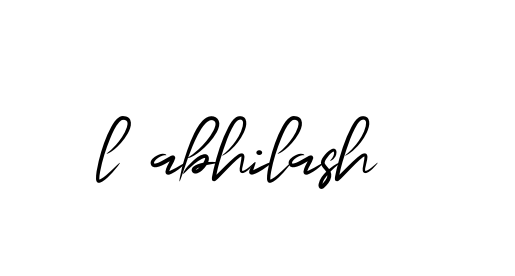 L-abhilash signature