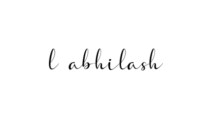 L-abhilash signature