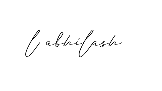 L-abhilash signature