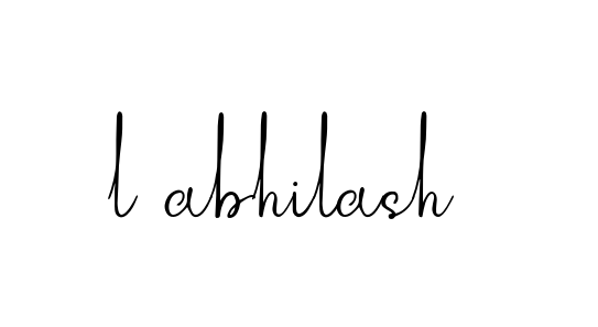 L-abhilash signature