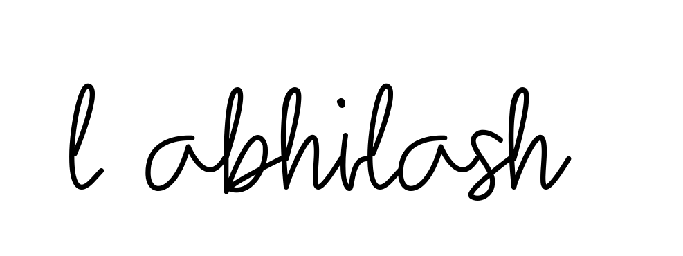 L-abhilash signature