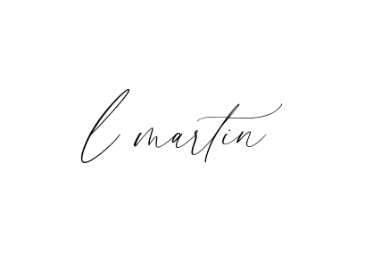 Handwritten Signature for L-martin - Style 134 Online