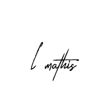 Handwritten Signature for L-mathis - Style 133 Online