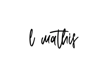 Handwritten Signature for L-mathis - Style 143 Online